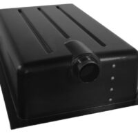 Icon Waste Holding Tank, 22 Gallon, Black, Centre Drain, Flange Mount