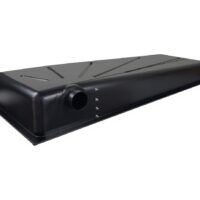 Icon 34-Gallon RV Waste Holding Tank, Black, Side Drain