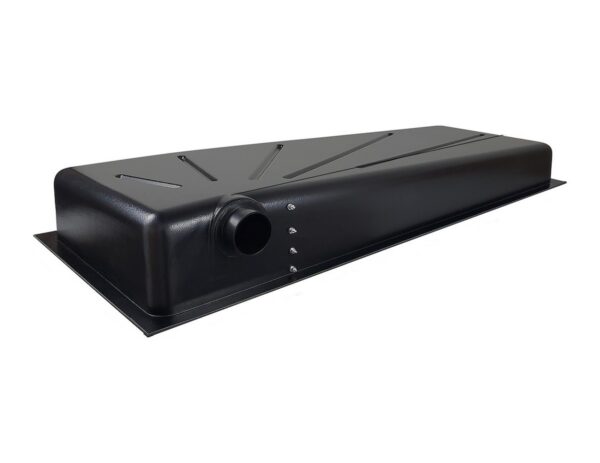 Icon 34-Gallon RV Waste Holding Tank, Black, Side Drain