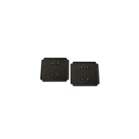 BAL RV Trailer Jack Stand Pad (10x10 Inch, Steel, Black)
