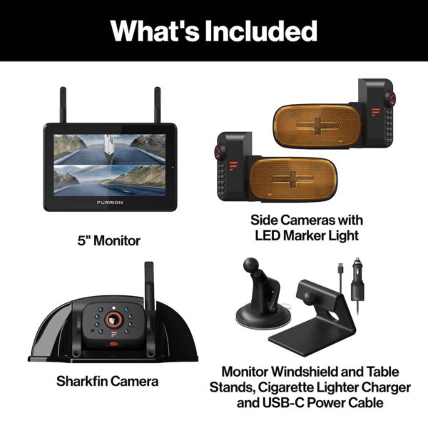 Furrion Vision S Plus 5 Inch Backup Camera with Night Vision