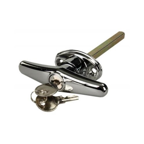 JR Products 4-Inch T-Handle with Lock and Key for Truck Caps