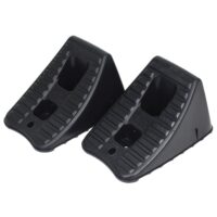 Hopkins RV Wheel Chock Set, 8-1/8 inch, Gray, 2-Pack