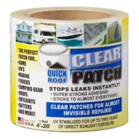 CoFair Roof Repair Tape, Clear, 20 feet x 4 inches