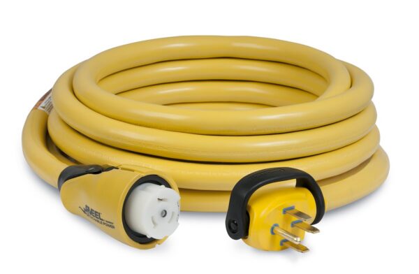 Marinco RV EEL 50 Amp Power Cord (25 Feet, Yellow)