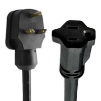 AP Products E-ZEEGRIP 30A to 15A Adapter Cord, 12-Inch