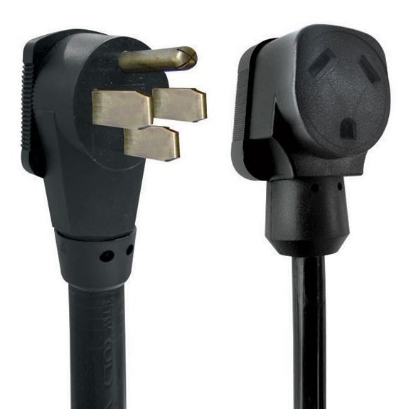 AP Products E-ZEEGRIP 50A to 30A Adapter Cord, 18-Inch
