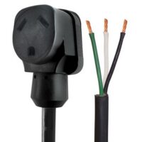 AP Products 30A RV Shore Power Pigtail, 1.5 Feet, Hard-Wire