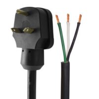 AP Products 30A RV Power Pigtail, 1.5 Feet, TT-30P