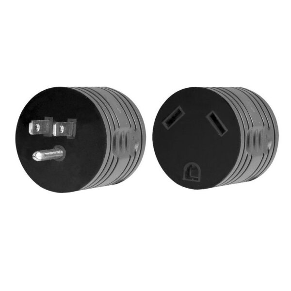 AP Products E-ZEEGRIP 15 to 30 Amp Adapter Plug, Black