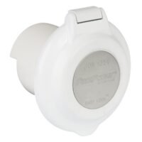 Marinco ParkPower 30 Amp Shore Power Inlet Port, White