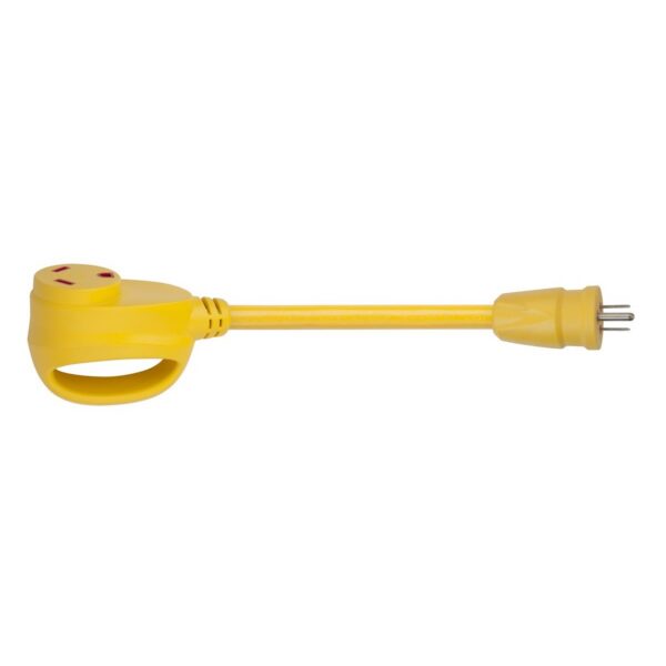 Marinco ParkPower 15 to 30 Amp Adapter, Yellow