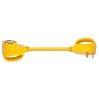 Marinco ParkPower 30 to 50 Amp Adapter, Yellow