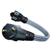 AP Products E-ZEEGRIP 30 to 15 Amp Adapter, Black