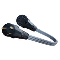 AP Products E-ZEEGRIP 30 to 50 Amp Adapter, Black