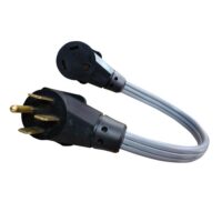 AP Products E-ZEEGRIP 50 to 30 Amp Adapter, Black