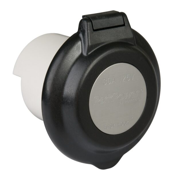 Marinco ParkPower 30-Amp Shore Power Inlet, 120V, Black