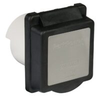 Marinco 30 Amp 120-Volt Shore Power Inlet, Black