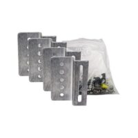 Samlex America Solar Panel Mounting Brackets Kit, Aluminum, Marine-Rated
