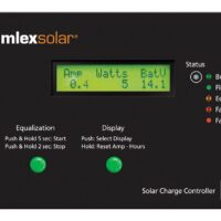 Samlex America 30 Amp PWM Solar Charge Controller, 12/24 Volt, Digital Display