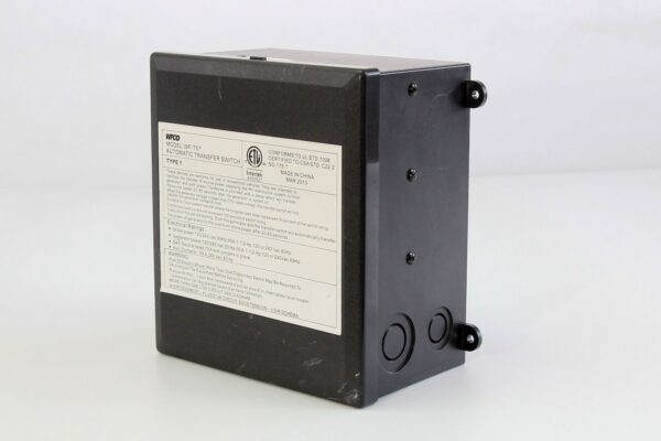 WFCO T-57 50 Amp Automatic Transfer Switch, 120/240 Volt, Floor Mount, Black