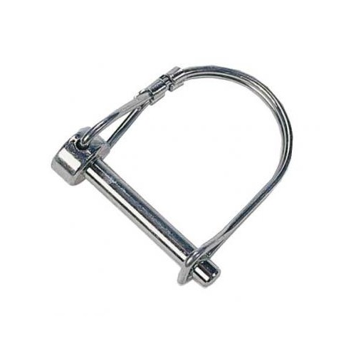 JR Products Coupler Safety Pin, 1/4" Diameter, 1-3/8", Silver