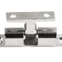JR Products Ball Door Catch, Brass, Silver, Set of 2