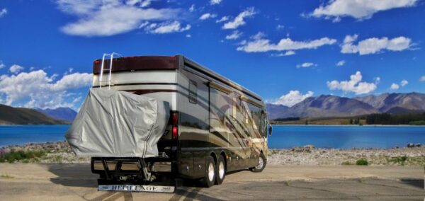 Hydralift Gray Touring Motorcycle Enclosure