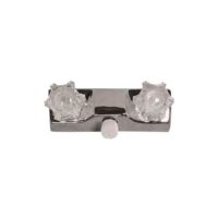 LaSalle Bristol Bathtub Valve, 4 Inch, Chrome Silver, Vacuum Breaker