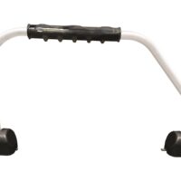 RV Designer 27 Inch Entry Step Hand Rail, White