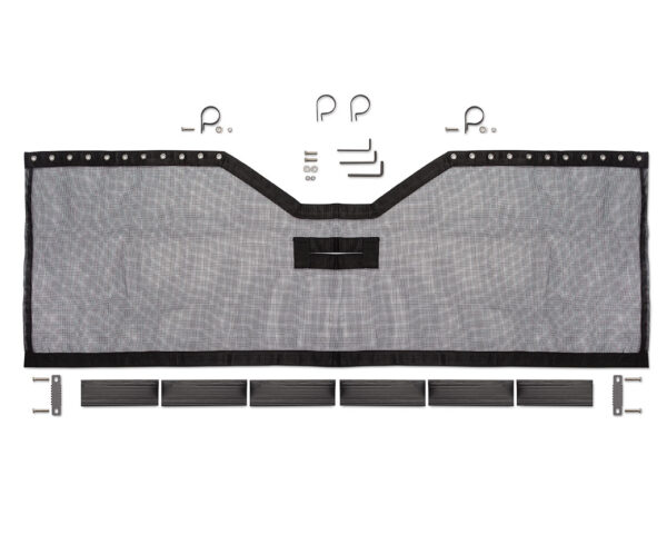 Blue Ox Mud Flap Rock Screen, 33.5" x 17.7", Adjustable