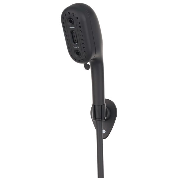 Oxygenics Voyage RV Handheld Shower Head, Black, 4 Settings, 72-Inch Hose