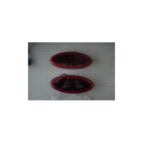 Creative Products Stop, Tail and Turn Trailer Light, Red LED, Oval, 9-1/2 in. x 4 in.