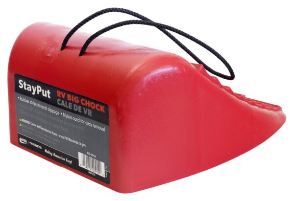 Valterra Red Wheel Chock, Single