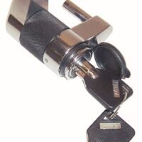 Trimax Coupler Padlock, 7/8-Inch Latch, 3/4-Inch Pin, Chrome Plated