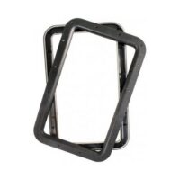 JR Products Entry Door Window Frame, 23-3/4 x 15-2/3 Inch, Black