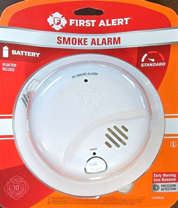 BRK Electronics 9 Volt Battery-Operated Smoke and Carbon Monoxide Detector
