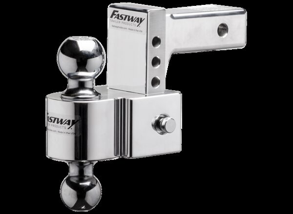 Fastway Flash SIMPLE Ball Mount, 2-1/2 Inch, 18,000 lbs, 8 Drop/9 Rise