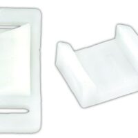 JR Products Drawer Stop, White