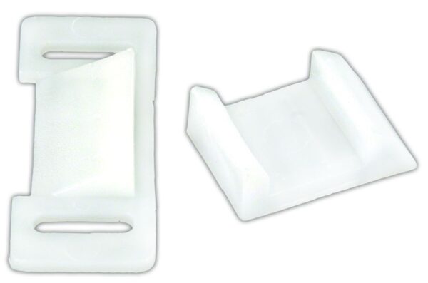 JR Products Drawer Stop, White