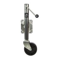Husky 1000 lb Sidewind Tongue Jack, 10 Inch Lift, with Wheel
