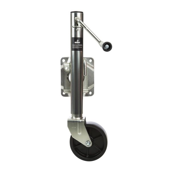 Husky 1000 lb Sidewind Tongue Jack, 10 Inch Lift, with Wheel