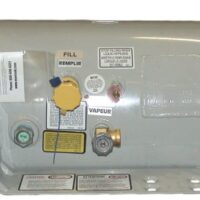 Manchester Tank ASME Permanent Mount Propane Tank, 19.2 Gallon, White
