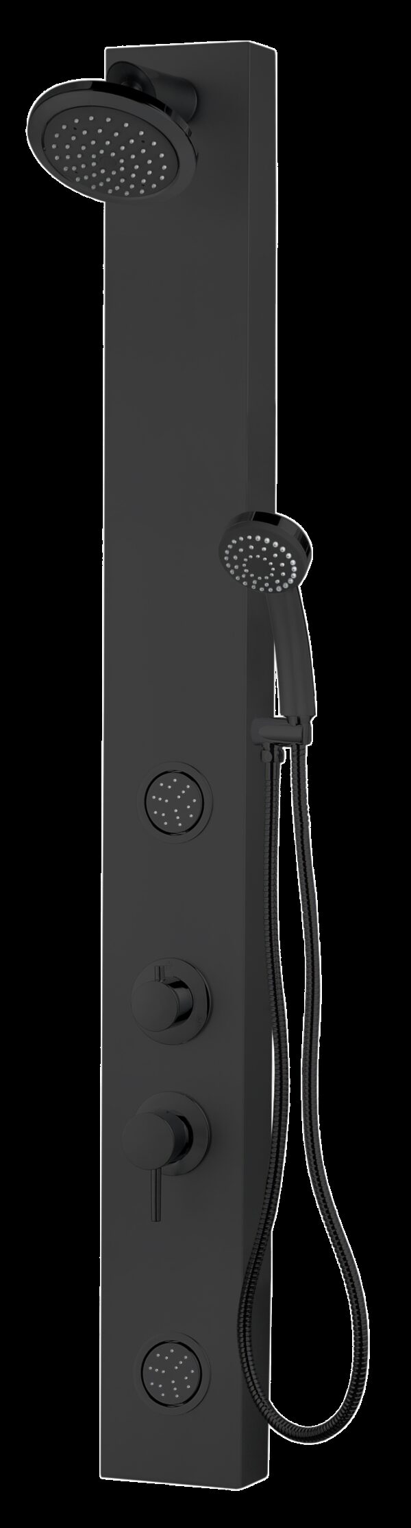 Dura Faucet Shower Panel Tower, Thermostatic Mixer, 3 Outlets
