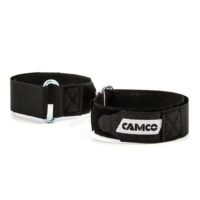 Camco Awning Arm Safety Strap, 12 Inches, Pack of 2
