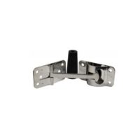 JR Products T-Style Door Catch, 4 in, Silver