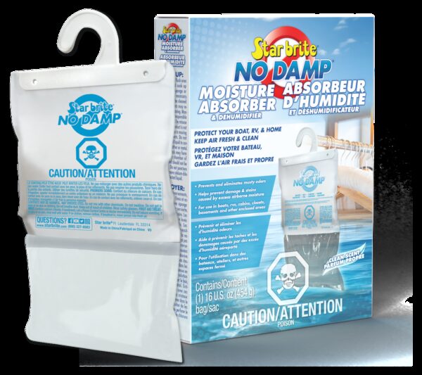Star Brite NoDamp Dehumidifier, 16 Ounce Hanging Bag