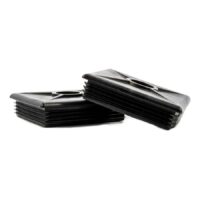 Camco 4 in Square Sewer Hose Bumper Cap, Black