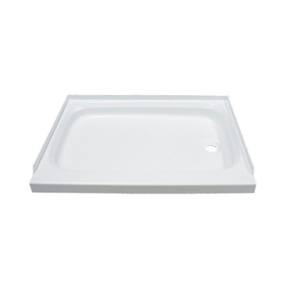 Lippert Rectangular Shower Pan, 24 in. x 36 in., White, ABS