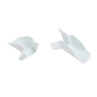 Camco Gutter Spout White, Set of 4